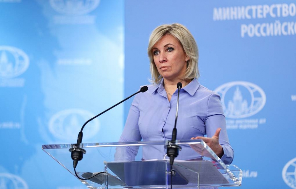 Zaxarova Paşinyanın ittihamlarını RƏDD ETDİ