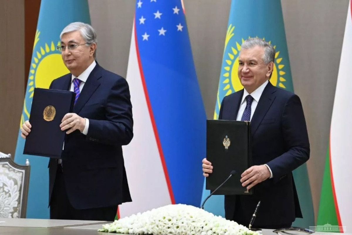 Qazaxıstan və Özbəkistan arasında önəmli sazişlər İMZALANDI 
