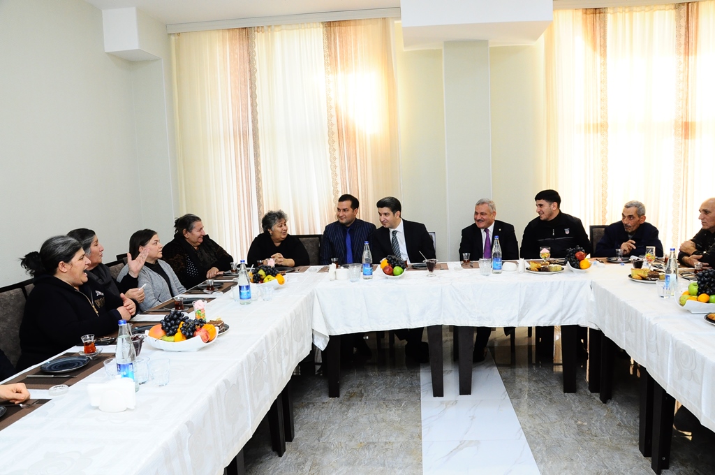 İki icra hakimiyyəti tərəfindən reallaşdırılan sosial layihə - FOTO