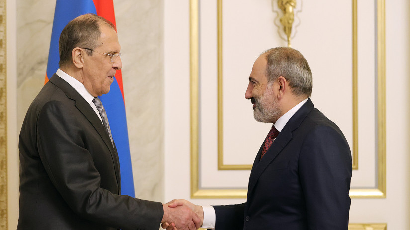 Lavrov Paşinyanın ittihamlarını əsassız ADLANDIRDI