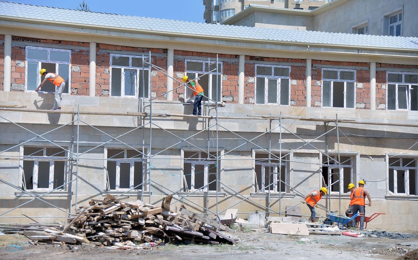 Bu il tikintisi tamamlanan məktəb binalarının SAYI
