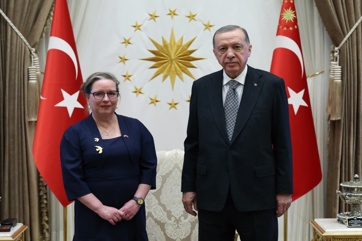 Ərdoğan İsrailin yeni səfirini qəbul edib