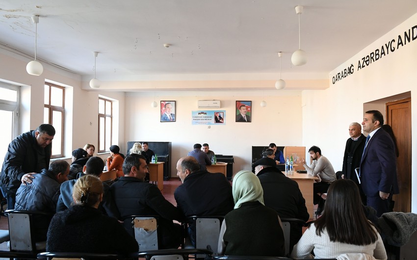 Məcburi köçkünlərə hüquqi yardım göstərilib - FOTOLAR