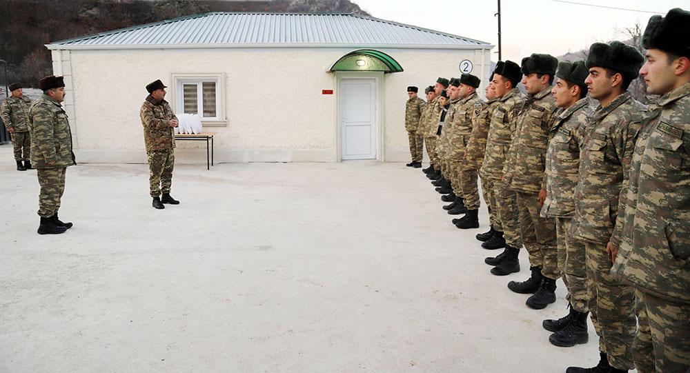General Nizam Osmanov Kəlbəcərə getdi -  Nazirin tapşırıqlarını hərbçilərə çatdırdı