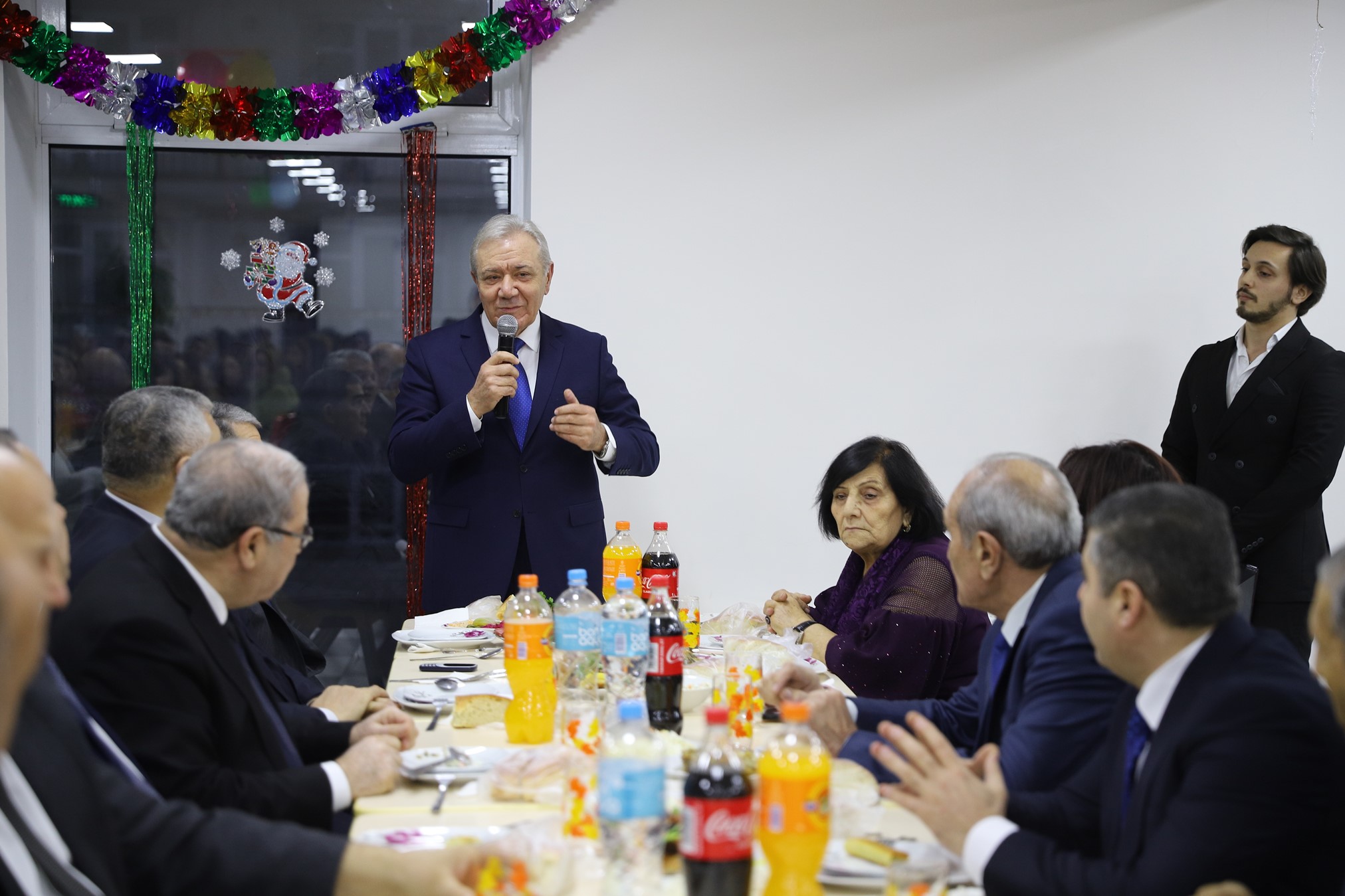 GDU-nun Tələbə Yataqxanasında bayram tədbiri keçirilib - FOTOLAR