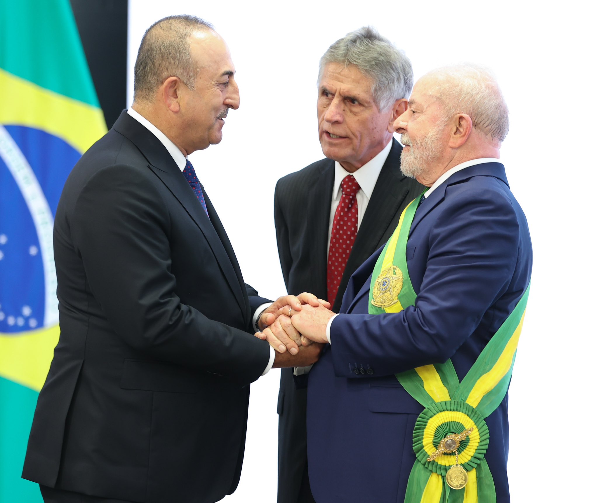 Çavuşoğlu Braziliyada andiçmə mərasiminə qatıldı