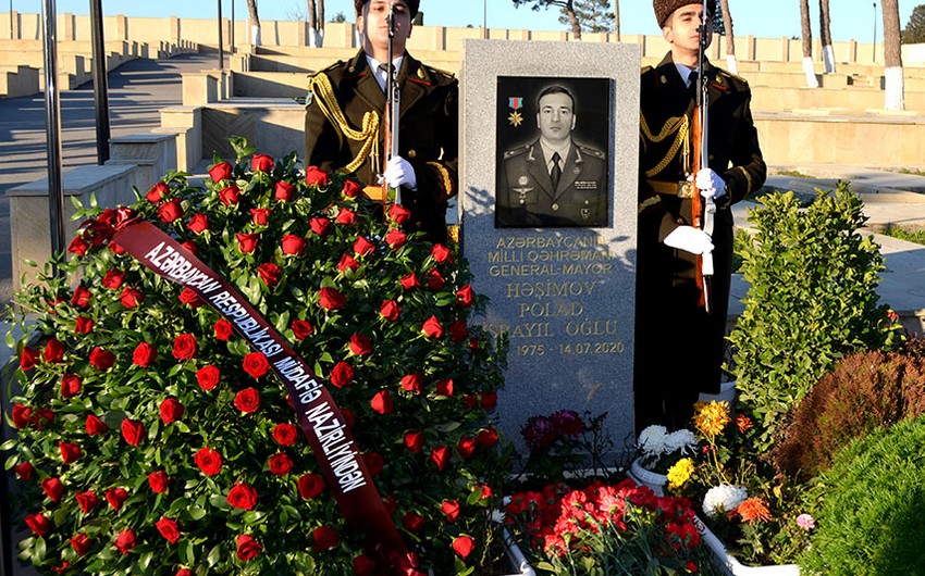 Polad Həşimovun xatirəsi yad edildi - FOTOLAR 