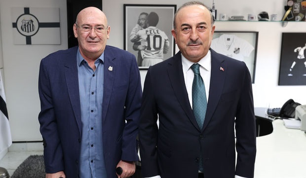 Çavuşoğlu Pelenin vida mərasimində - FOTO