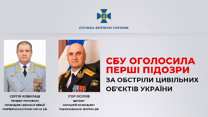 Rus general və admirala qarşı ittiham irəli sürüldü