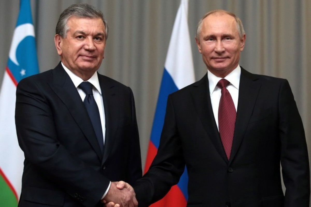 Putin və Mirziyoyev arasında telefon danışığı olub