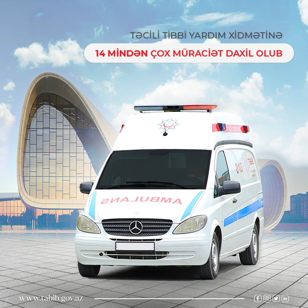 Təcili yardıma ən çox çağırış Yeni ilin ilk günü olub