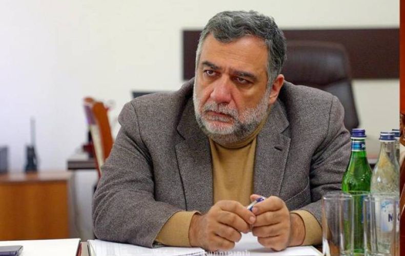 Vardanyan Xocalı aeroportunun açılmasına çalışır