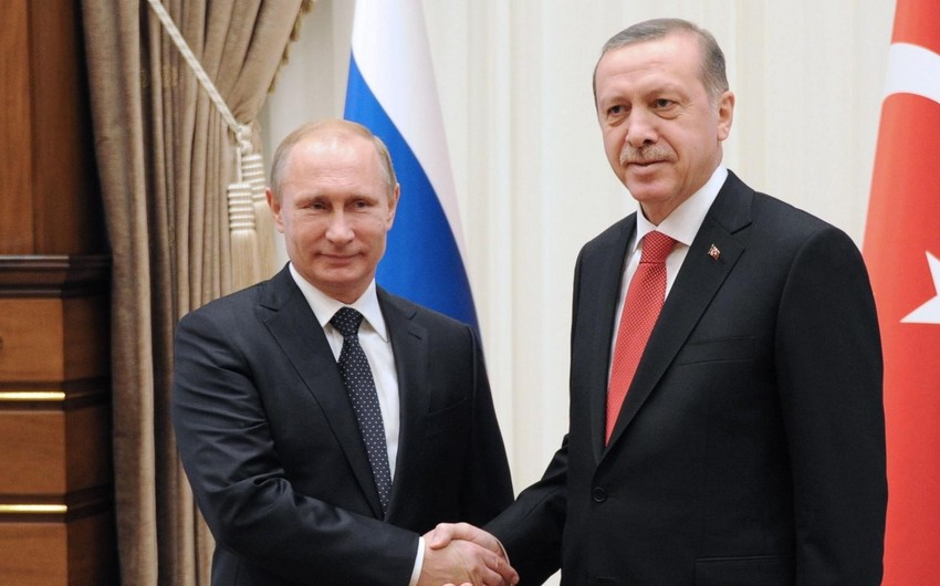 Ərdoğan Putinlə danışıqlar apardı - Söhbətin detalları