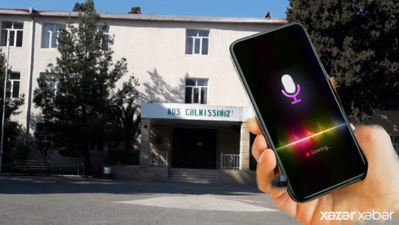Daha bir direktorun səs yazısı yayıldı - 