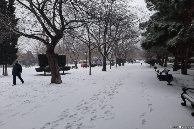 Faktiki hava - 23 dərəcə şaxta olub