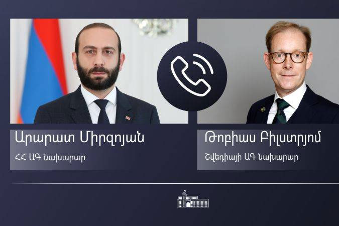 Mirzoyan isveçli nazirlə Laçın yolunu müzakirə etdi
