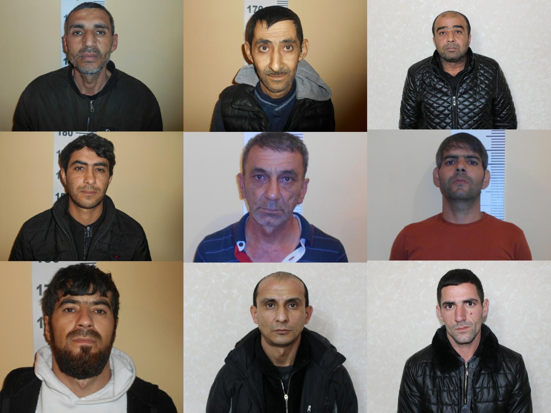 Ağdaşda narkotik və oğurluğa görə 9 nəfər TUTULDU