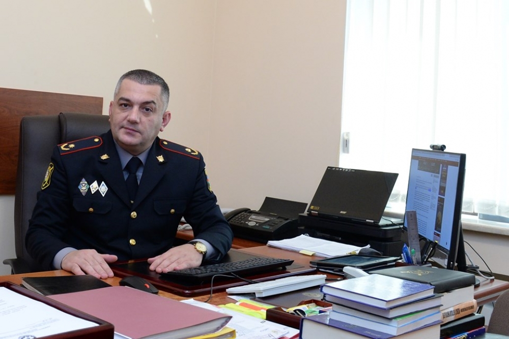 Elşad Hacıyevə polkovnik-leytenant rütbəsi verildi