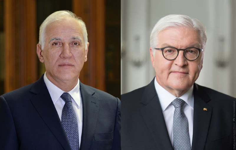 Erməni prezident almaniyalı həmkarı ilə danışdı