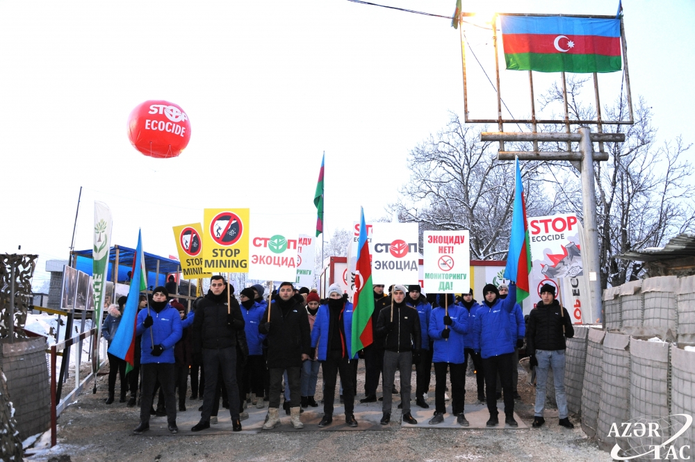 34-cü gün: Laçın yolunda aksiya davam edir