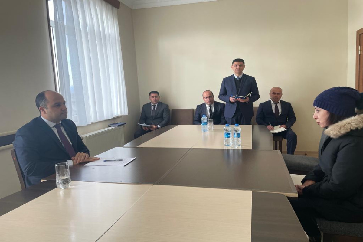 Naxçıvan sakinlərinin müraciətləri dinlənildi