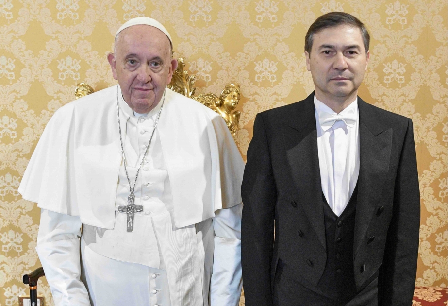 Roma Papası Heydər Əliyev Fondudan DANIŞDI
