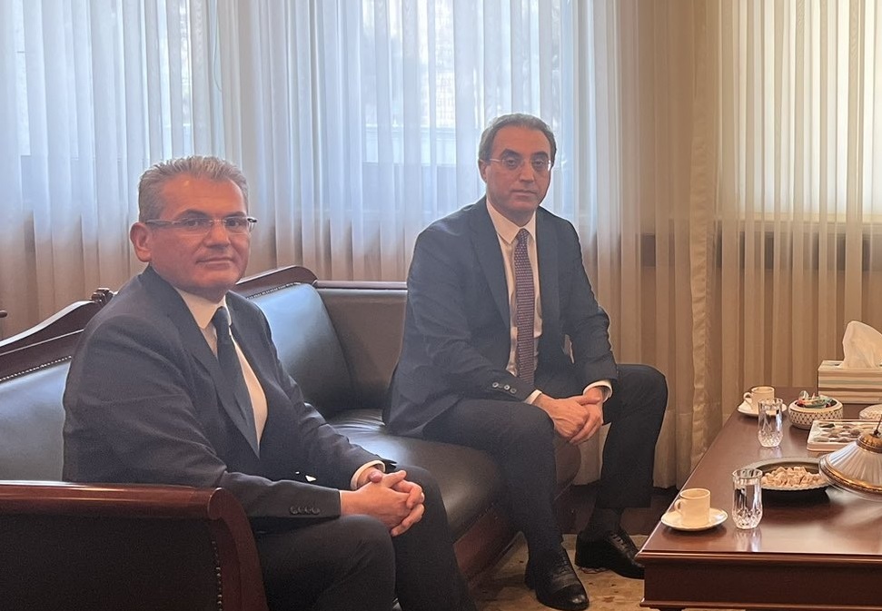 Naxçıvan və Gəncədəki baş konsullar səfirliyə gəldi - FOTO