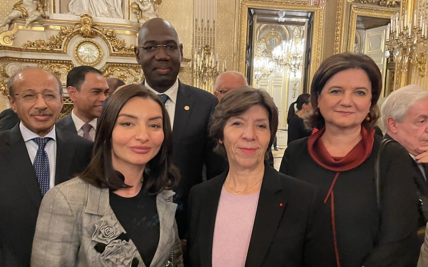 Leyla Abdullayeva Fransa XİN başçısı ilə görüşdü 