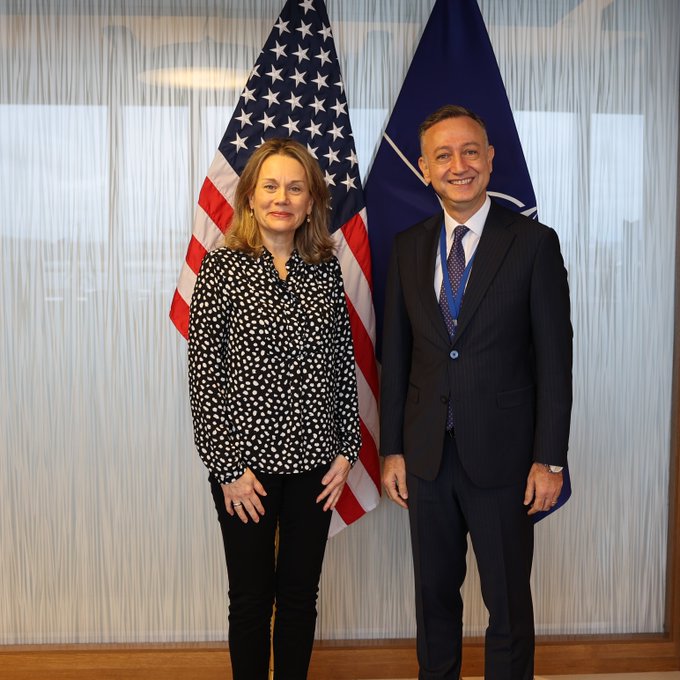 Türkiyə və ABŞ-ın NATO səfirləri bir araya gəldi