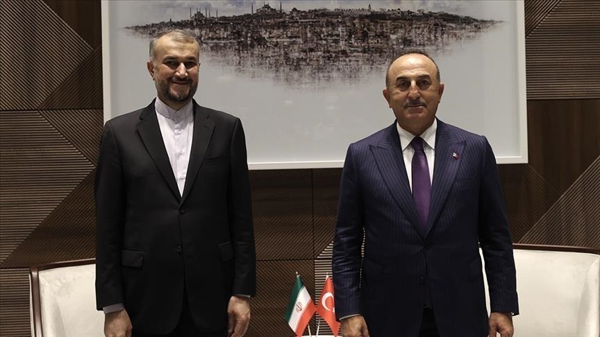Çavuşoğlu Abdullahianla görüşdü