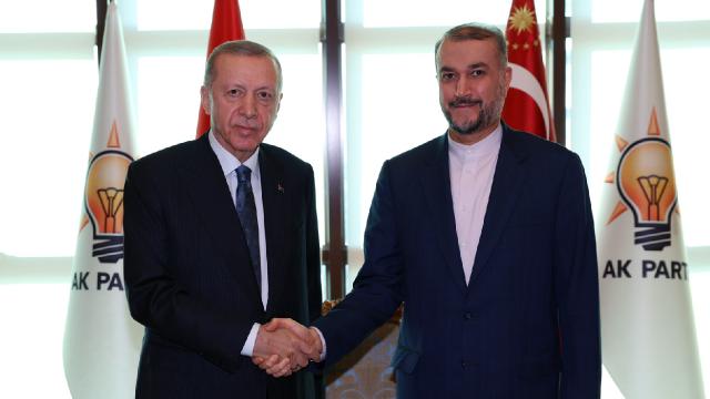 Ərdoğan Abdullahianı qəbul etdi