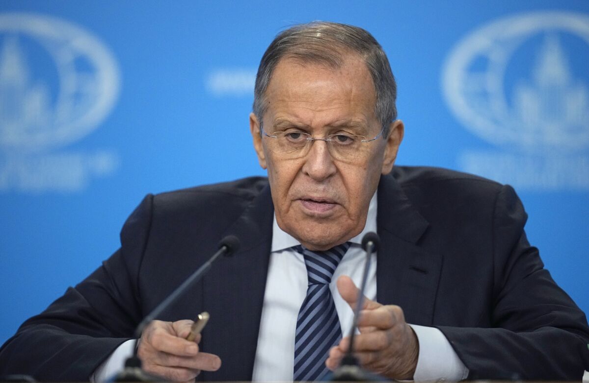 Lavrov Belarusa səfər edib 