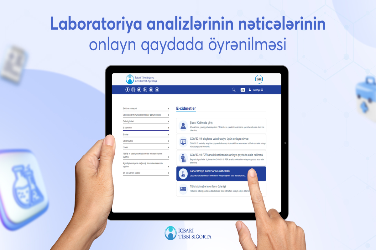 TƏBİB-dən onlayn laboratoriya nəticələri barədə açıqlama