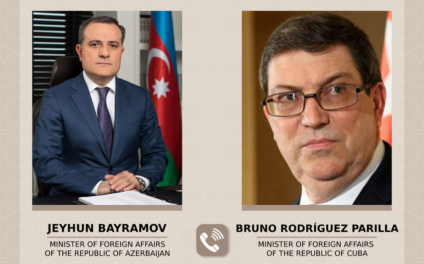 Azərbaycan və Kuba XİN başçıları danışıqlar aparıb