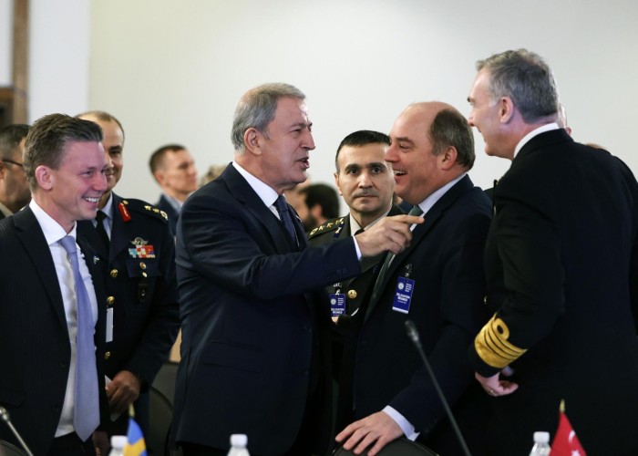 Hulusi Akar NATO-nun Baş katibi ilə GÖRÜŞDÜ