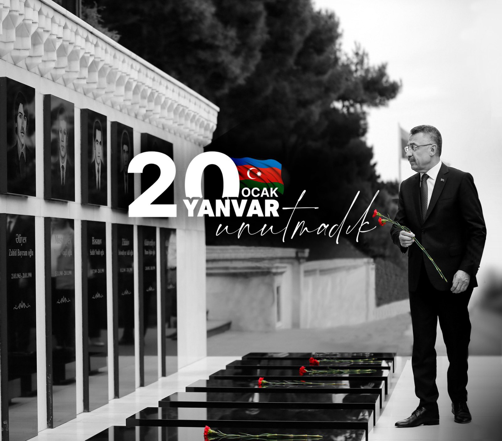 Türkiyə vitse-prezidentindən 20 Yanvar PAYLAŞIMI