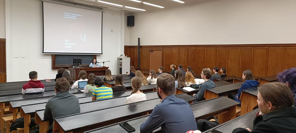 Varşava Universitetində “20 Yanvar” dərsi