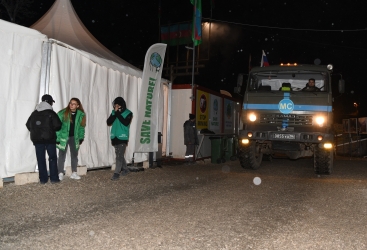 Sülhməramlıların daha iki maşını aksiya ərazisindən keçdi 