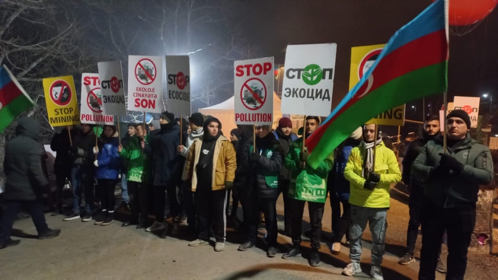 Laçın-Xankəndi yolu: Ekofəllar 42 gecədir etiraz edir