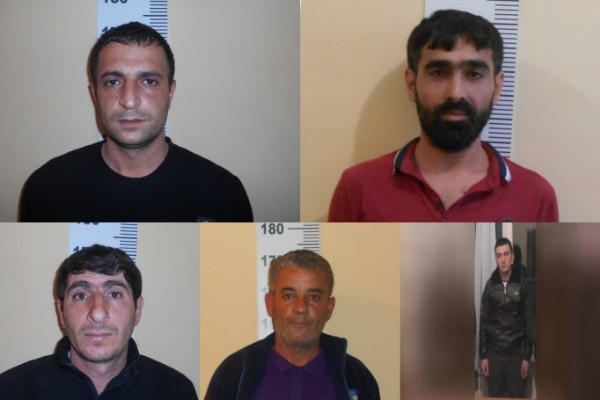 Polis Ağdaşda əməliyyat keçirdi - 5 nəfər saxlanıldı