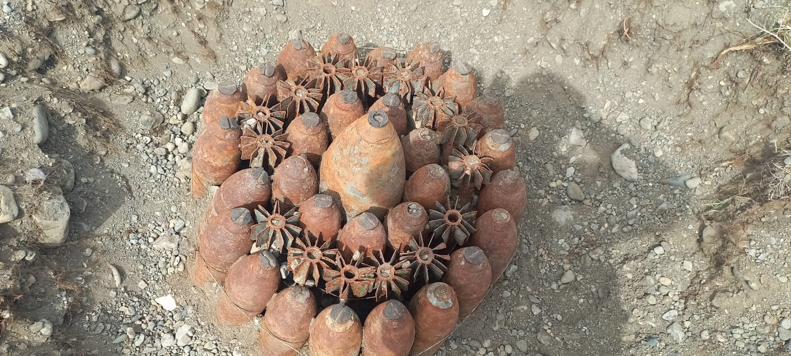 Ağdamda ölümcül gücə malik partlayıcılar AŞKARLANDI