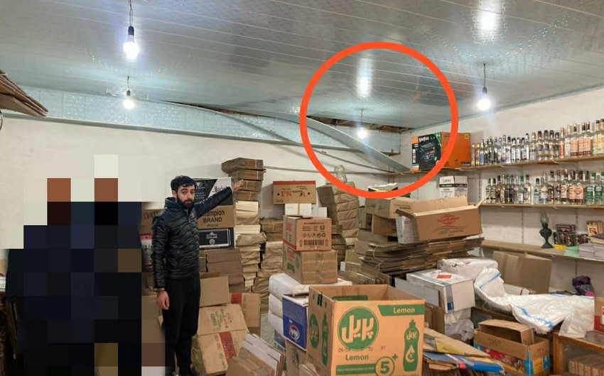 Mağazanın damını sökən oğru tutuldu