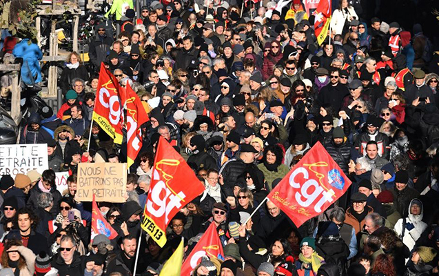 Fransada pensiya islahatına qarşı etirazlar səngimir
