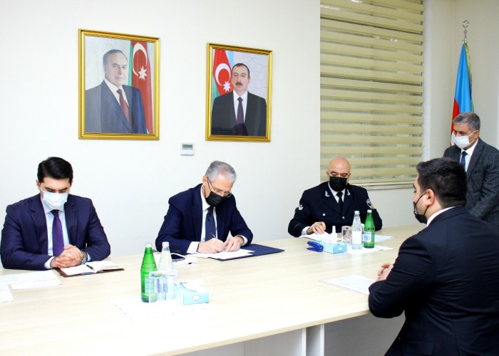 Muxtar Babayev Naftalanda vətəndaşları qəbul edib