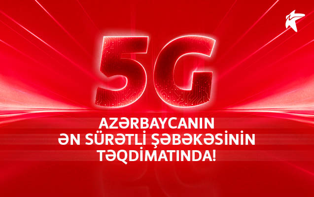 Bakcell Bakının mərkəzi ərazilərində 5G-ni təqdim edib!