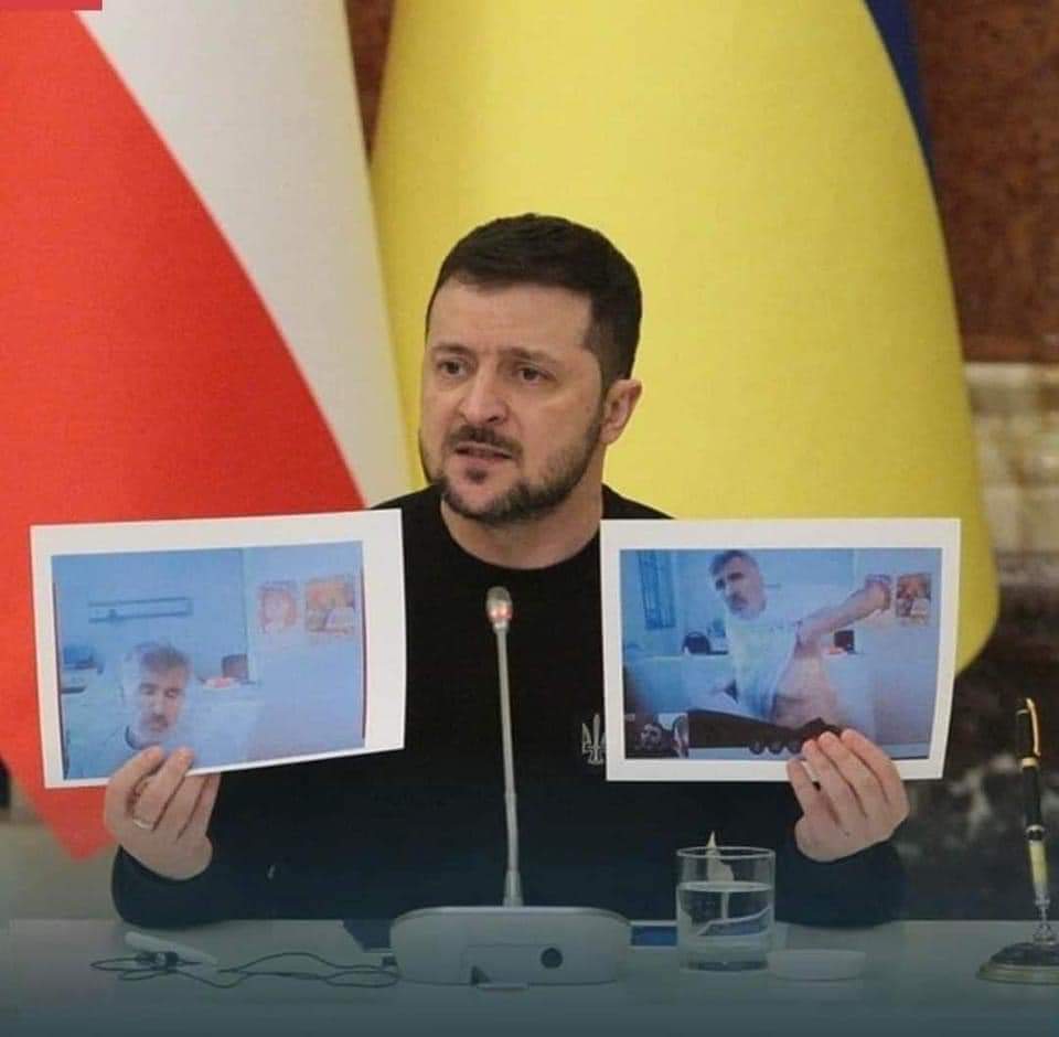 Saakaşvilini öldürürlər - Zelenski eks-prezidentin fotolarını göstərdi