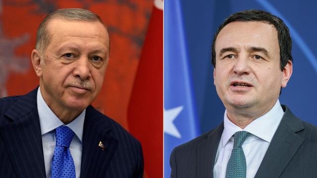 Ərdoğan Kosova Baş nazirini görüşə çağırdı
