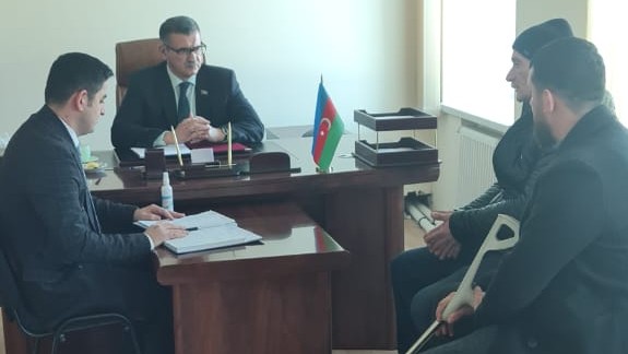Novruz Aslanov növbəti qəbulunu keçirib - FOTOLAR