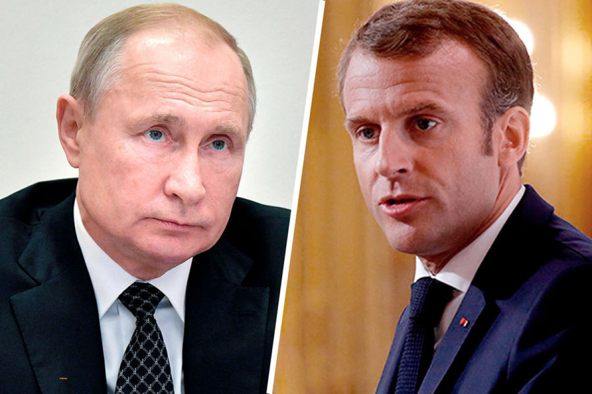 Makronun Putinə kimin xahişilə zəng etdiyi açıqlanıb