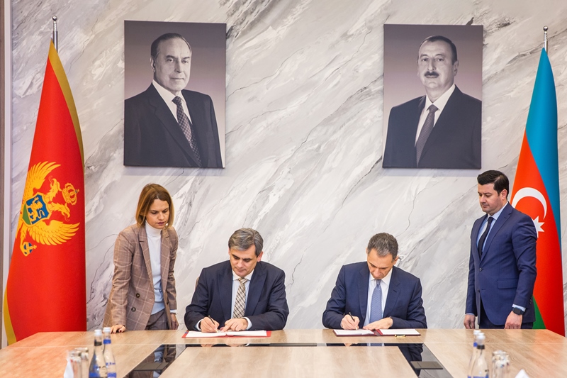 Azərbaycan Monteneqro ilə Saziş imzaladı